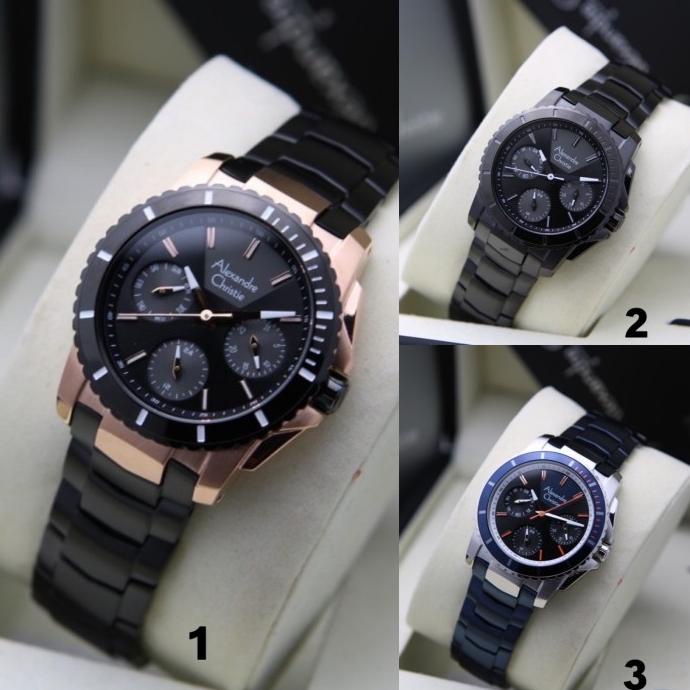 Jam Tangan Wanita Alexandre Christie 6455 AC6455 AC 6455BF (ORIGINAL) barang ada