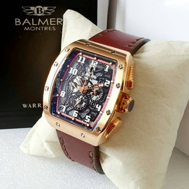 Jam tangan kasual pria balmer 8120