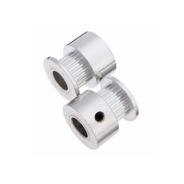 Printer 3D GT2 16 teeth timing pulley aluminium bore 5mm untuk 6mm 2GT