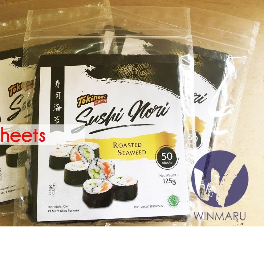 

Paling Dicari|SQ36|Tokinori Sushi Nori Seaweed Rumput Laut 50 sheets/lembar