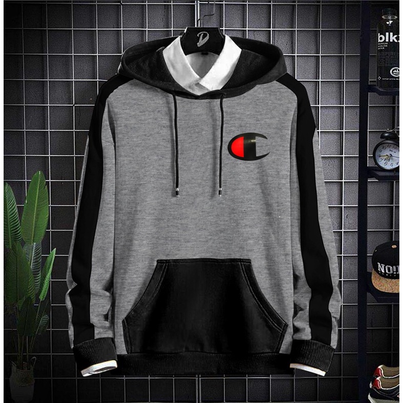 Hoodie DION Kombinasi  / Hoodie Dewasa / Hoodie Pria / Hoodie Terbaru / Flava Store