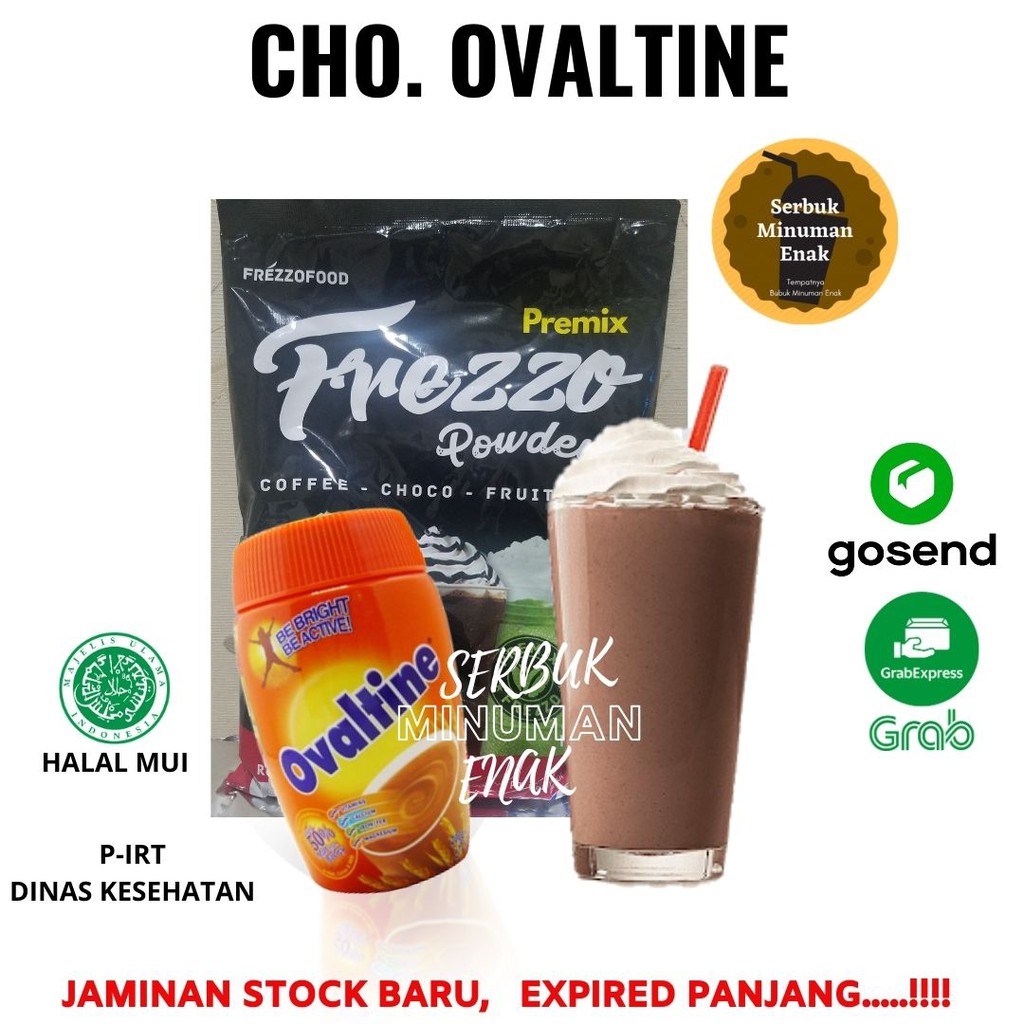 Jual Bubuk Minuman Boba 1 Kg Cho Ovaltine Bubuk Minuman Cho Ovaltine Serbuk Minuman Bubble 6296