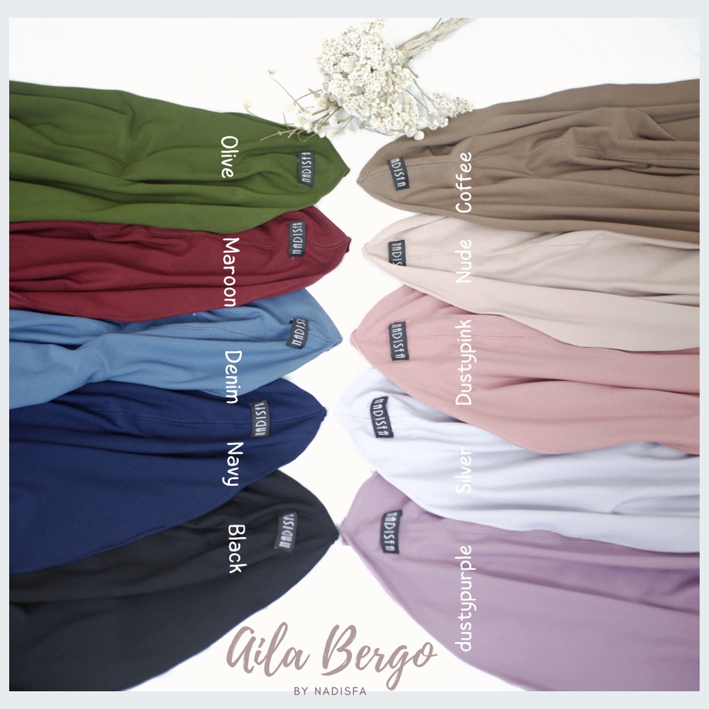 AILA BERGO DAILY  HIJAB INSTAN