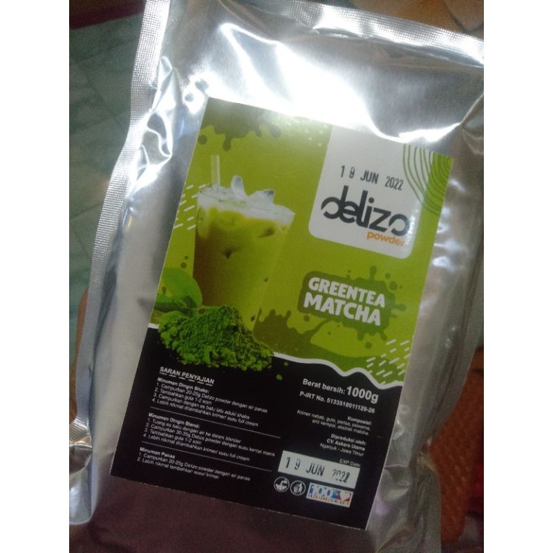 

Delizo greentea 1 kg