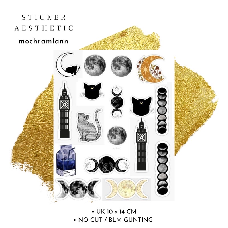 Sticker Tumblr Aesthetic/ Stiker Case Hp/ Stiker Laptop/ Sticker Journal