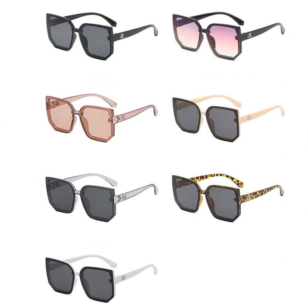 [Elegan] Square Sunglasses Geometrical Glasses Anti Radiasi UV Protection Protection Glasses Pria Wanita Korea Kacamata Anti Radiasi Untuk Wanita Sale Women Glasses