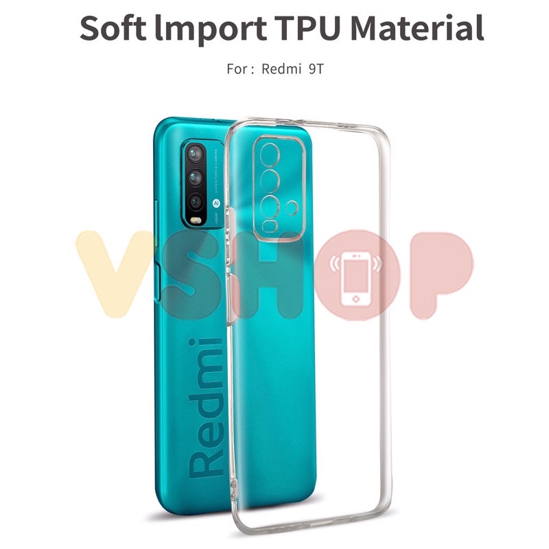 SOFTCASE TRANSPARAN XIAOMI REDMI 9T PREMIUM CLEAR SOFT CASE