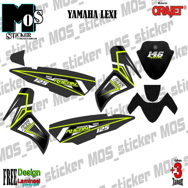 Yamaha Lexi Stiker  Yamaha Otomotif