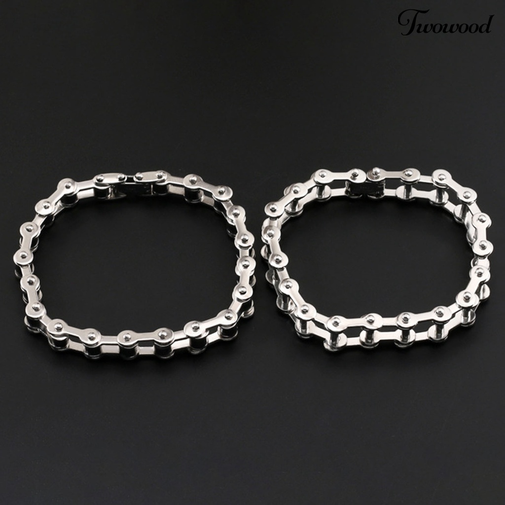 Gelang Rantai Bahan Stainless Steel Untuk Pria