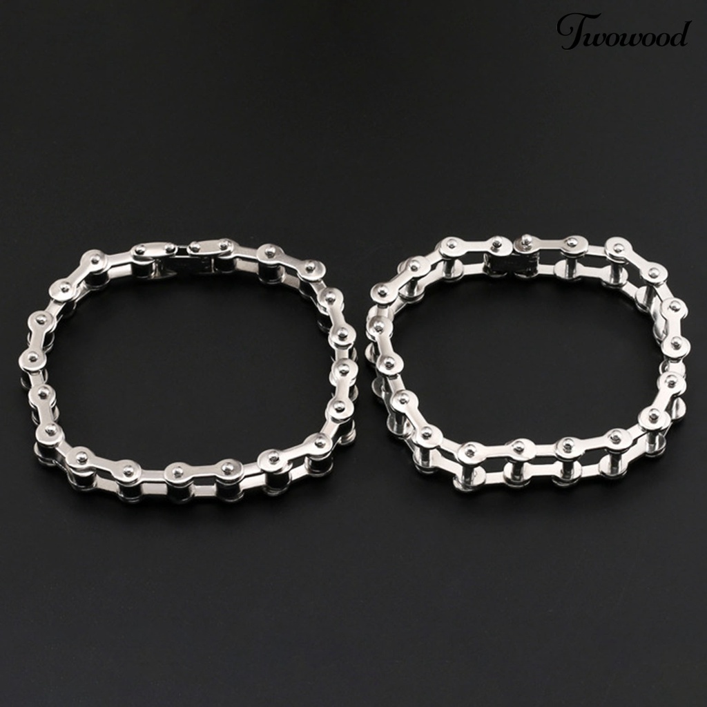 Gelang Rantai Bahan Stainless Steel Untuk Pria