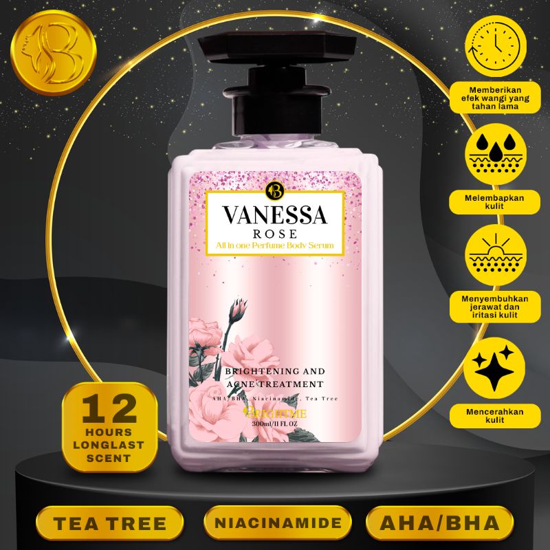 	 BrightMe Vanessa Rose Body Serum 350 ml	