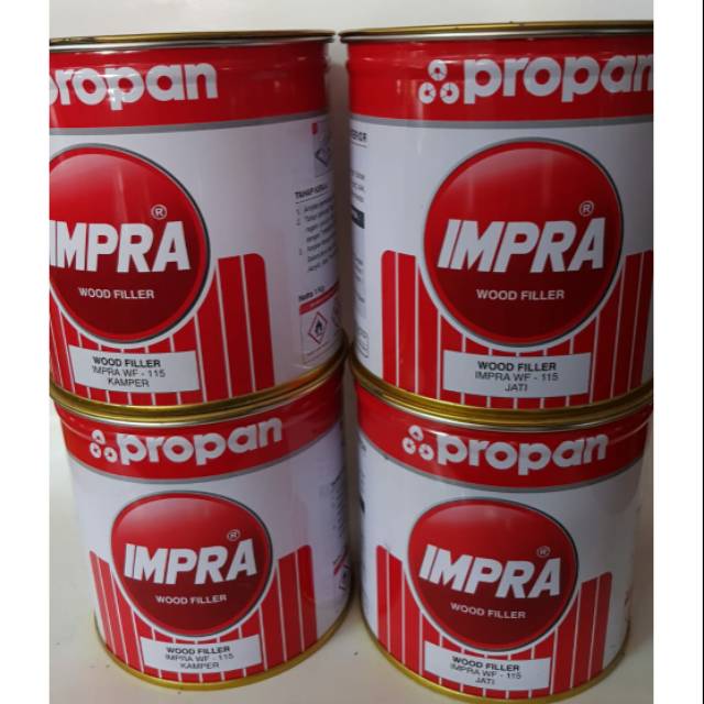 Jual Dempul Kayu Impra Kamper Jati Wood Filler Wf 115 1 Kg Shopee Indonesia