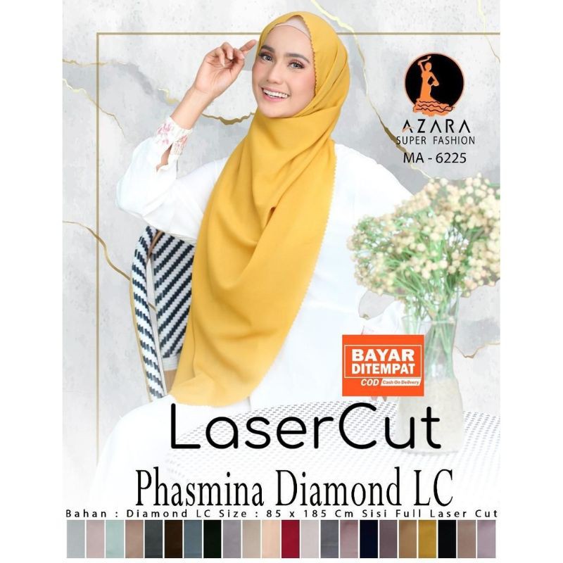 Pashmina Diamond Laser Cut Ori Azara