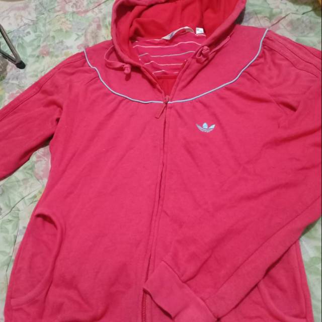 Zipper hoodie original "ADIDAS" Preloved
