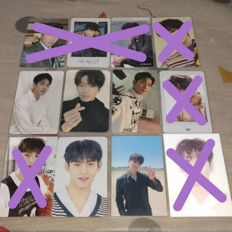 Photocard Seventeen Jeon Wonwoo Attacca Anas YMMD Hare