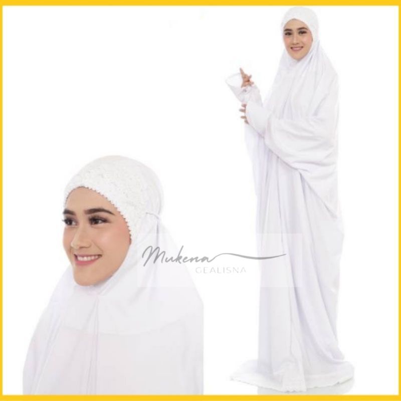 Mukena terusan katun mukena terusan maryam