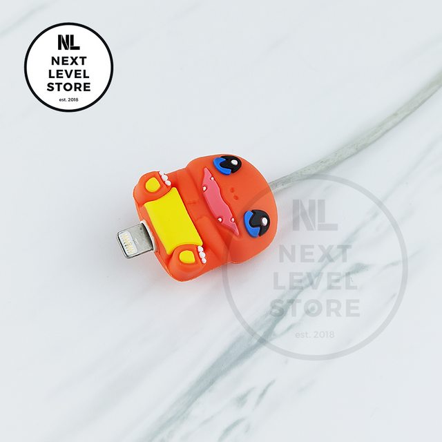 Charmander Pokemon 2D Series Cable Bite Pelindung Kabel Protection