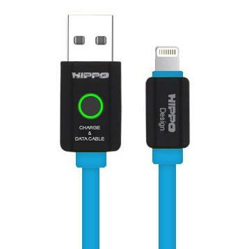 Kabel Data Hippo Teleport 2 Lightning 200 cm Original Iphone 5 6 7 7+ 8 X Plus Ipad Mini 2 3 Charger