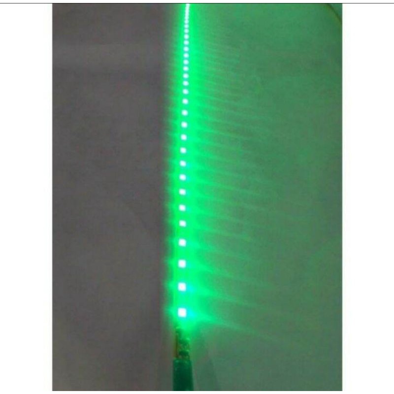 Lampu LED Strip Fleksibel Karet 45cm 24v 3 Kabel Jalan Running