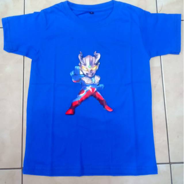 KAOS ANAK 2 LED ULTRAMAN ZERO/ATASAN ANAK/FASHION ANAK