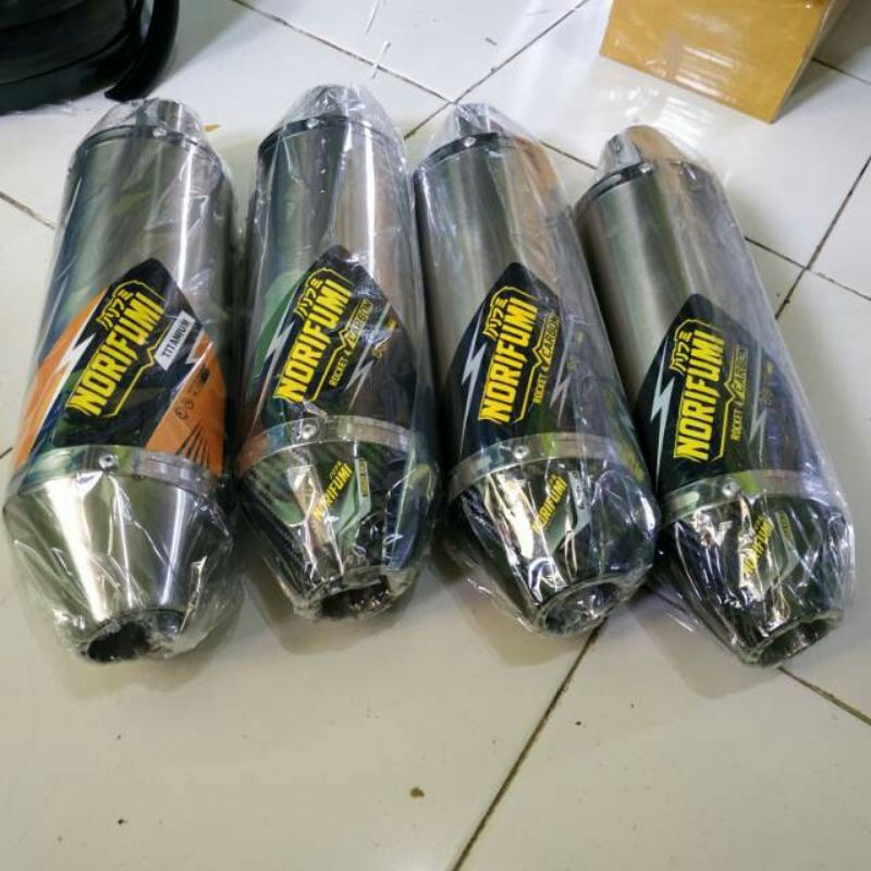 Knalpot Klx crf dtracker Norifumi Silencer saja