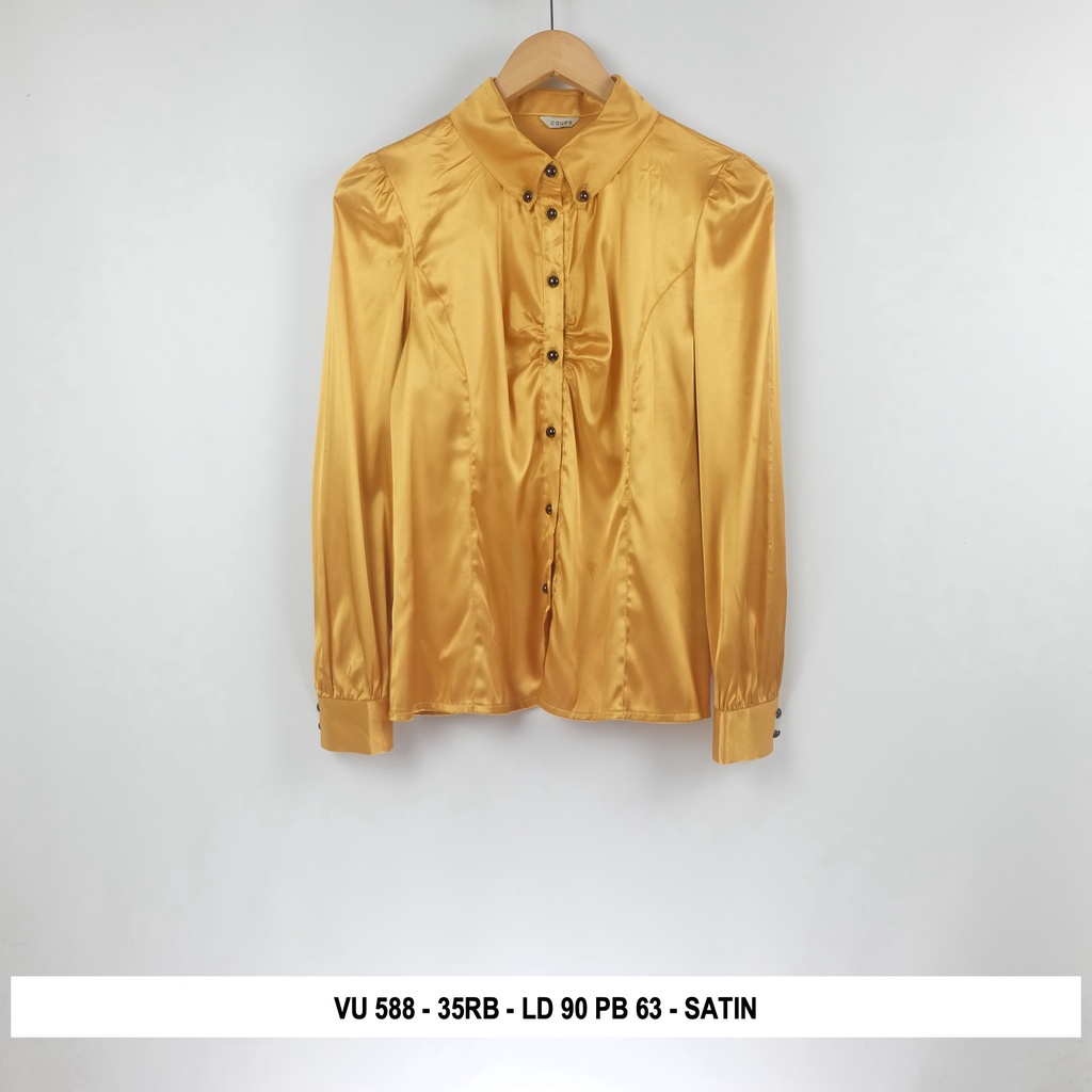 Thrift Blouse Vintage | Kode V3-VU 588