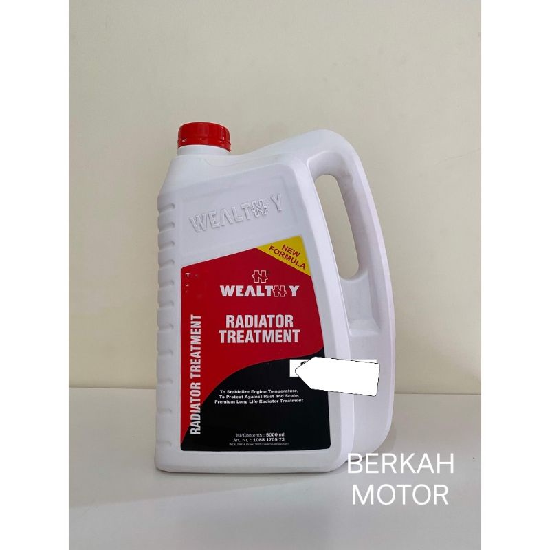 Radiator Coolant WEALTHY Merah [ 5 L ]  | Air Radiator | Cairan Pendingin