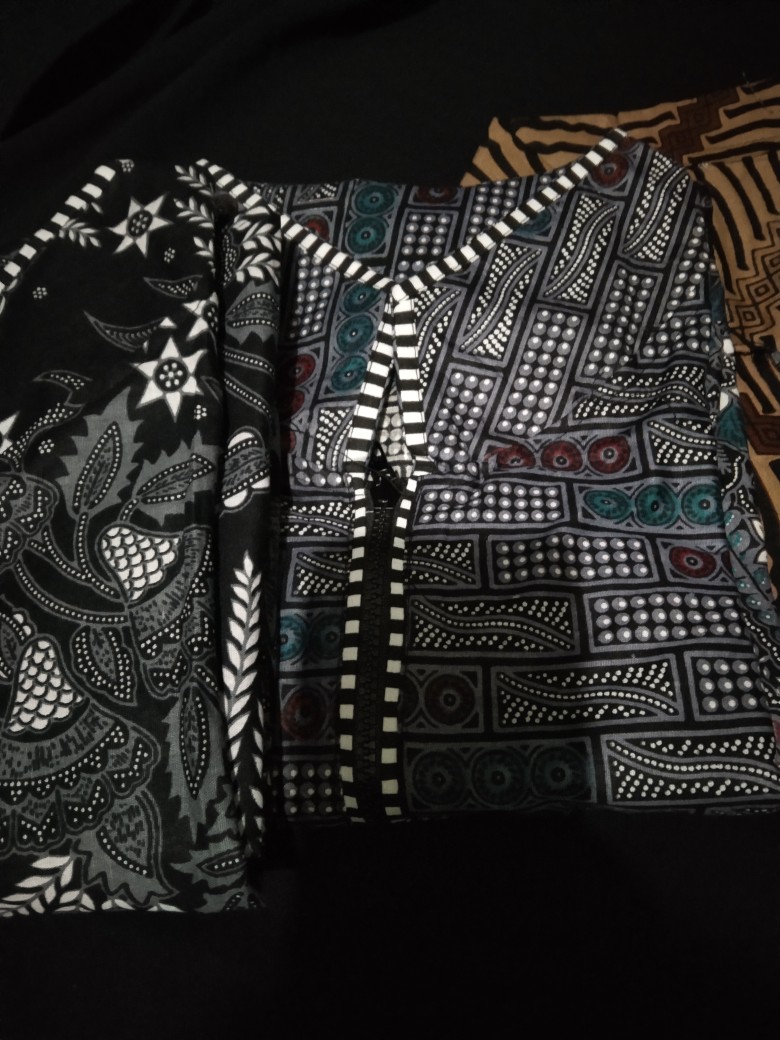 Tunik Batik Zipper Terbaru | Tunik Kekinian
