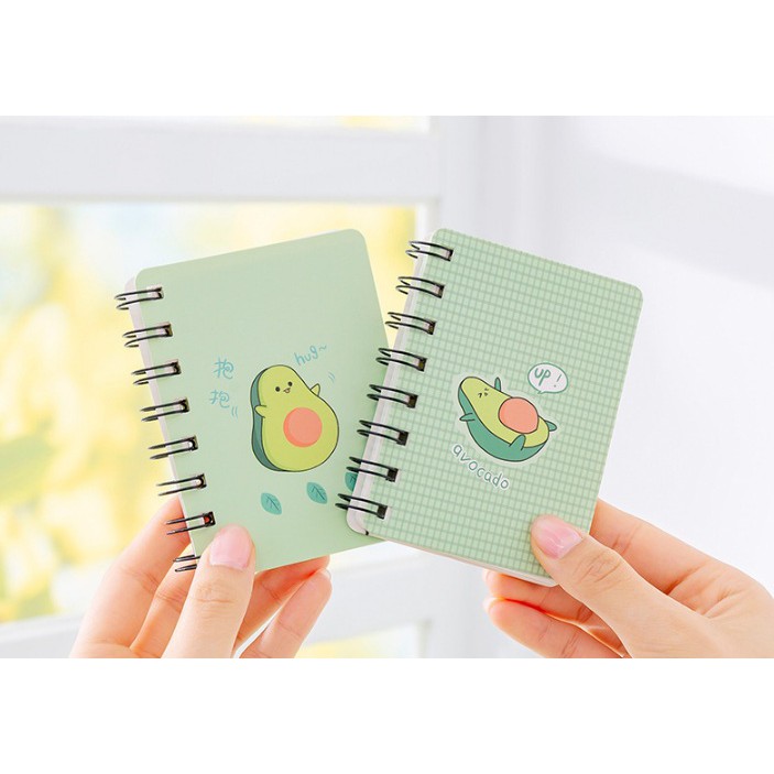 

[AVOCADO] MINI MEMO ISI 80 LEMBAR BUKU TULIS CATATAN KECIL NOTES CUTE AVOCADO LUCU