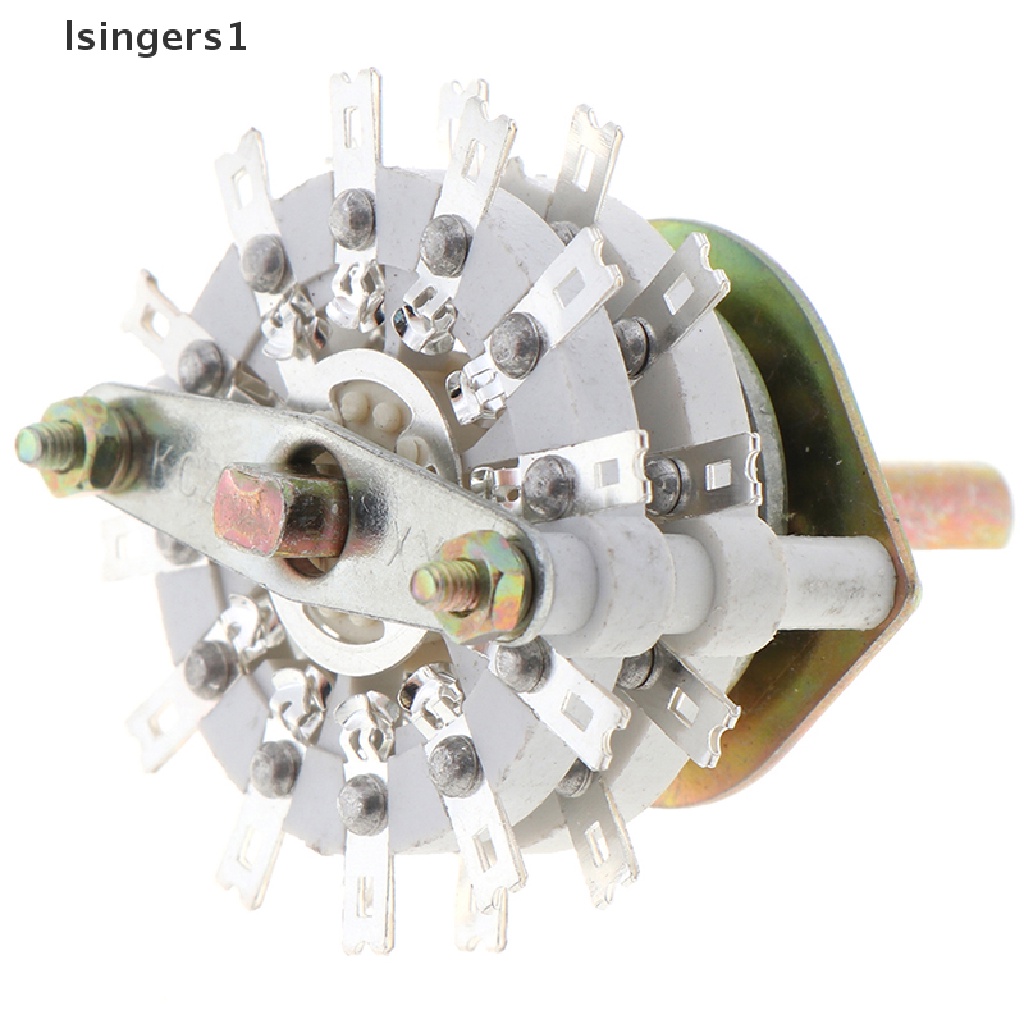 (lsingers1) Switch Putar 2P11T 2 Pole 11 Posisi Dual Deck Band Channael