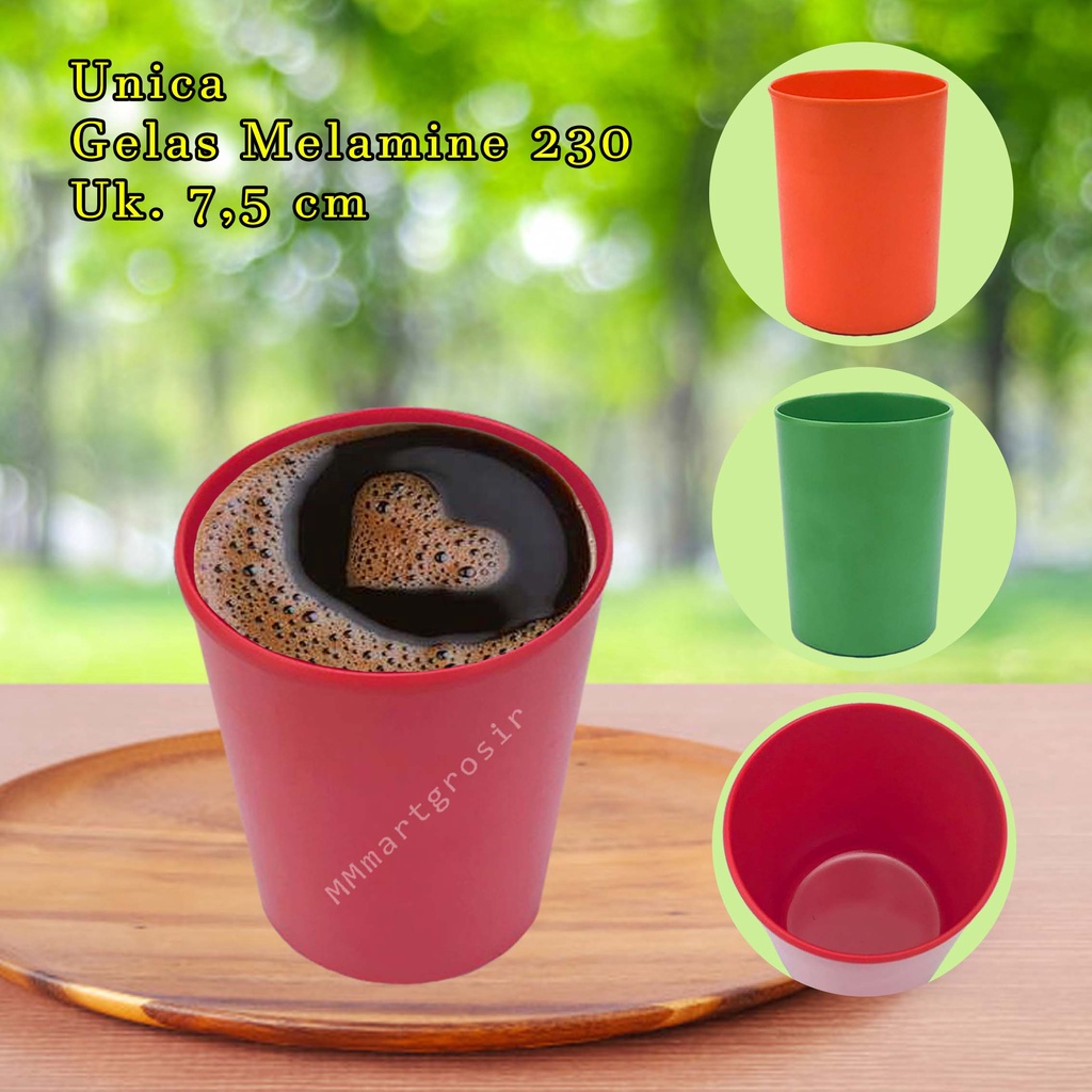 Unica / Gelas Melamine / Mug Melamine ware / Gelas Minum