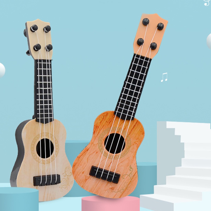 Mary Kids Gitar 4 String Alat Musik Mainan Musik Belajar Edukasi Hadiah