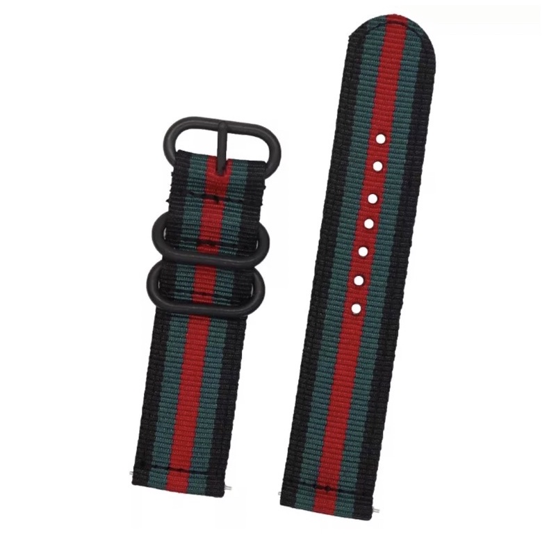 strap kanvas gc tali jam 20mm 22mm Universal Color kanvas Strap Amazfit samsung Xiaomi band