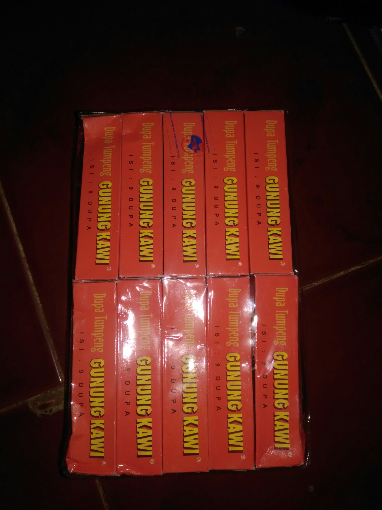 Dupa Tumpeng Kerucut Gunung Kawi Cap Buah Thoo