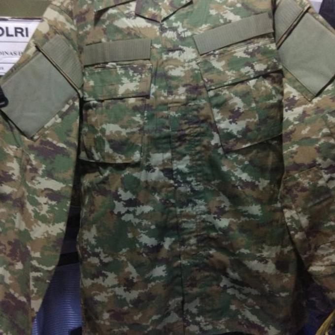 baju pdl loreng Jatah Kostrad bahan seritek model terbaru PROMO
