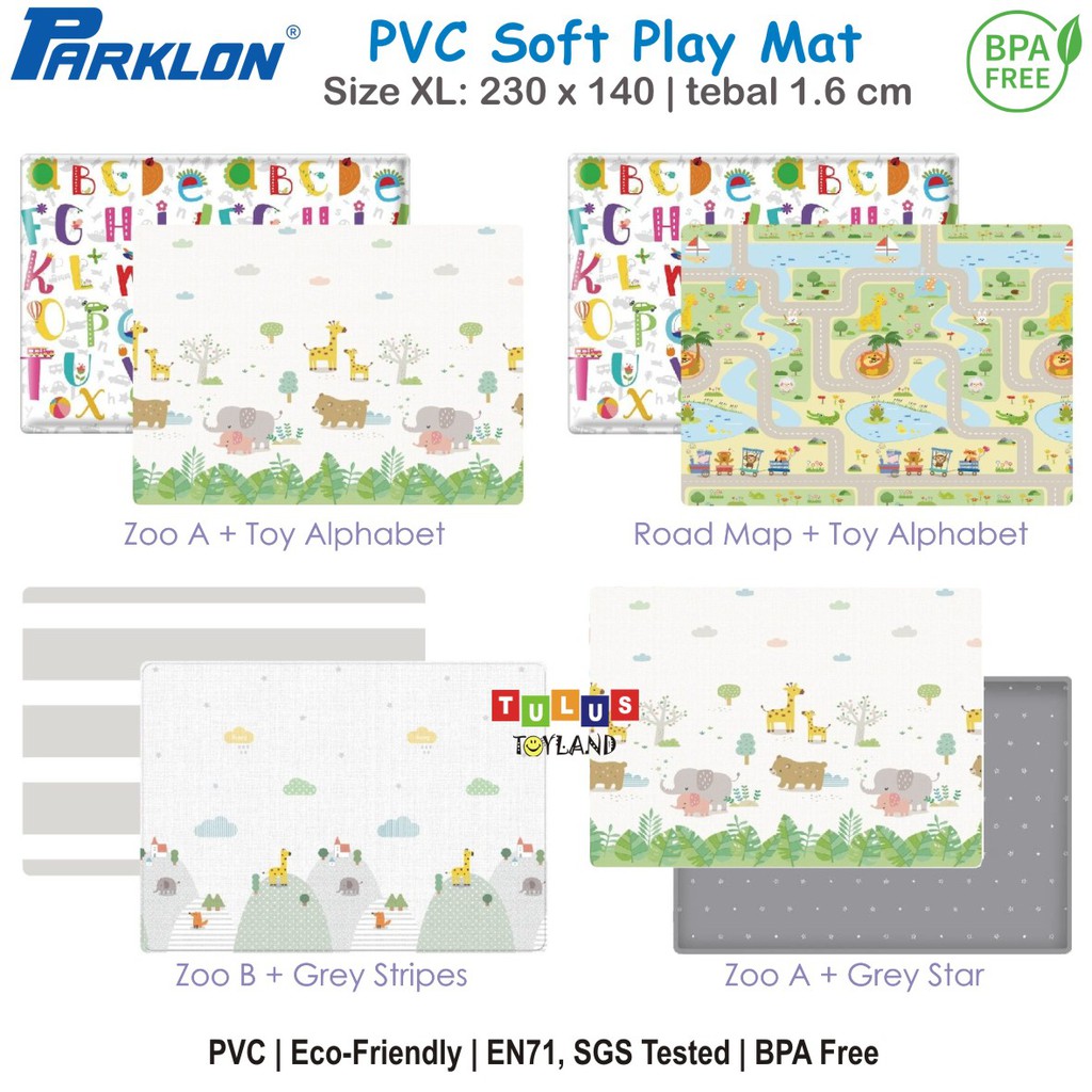 Parklon Playmat PVC Size XL Original Soft Mat Karpet Bermain Anak Bayi