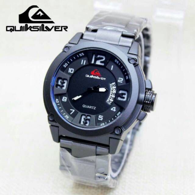 (KW) Jam Tangan Pria QS OCeAn TgL JAM SAJa satu warna stainliss STEEL QS-87