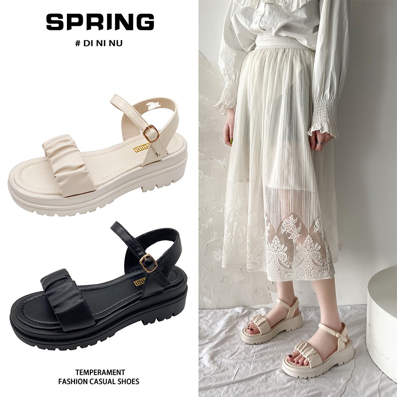 [COZY] Nona Sandal Tali Korea Fashion Wanita Import