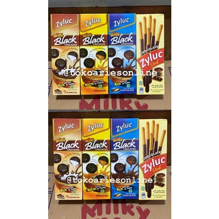 

Zyluc biscuit mini/stick 35gr kemasan kotak
