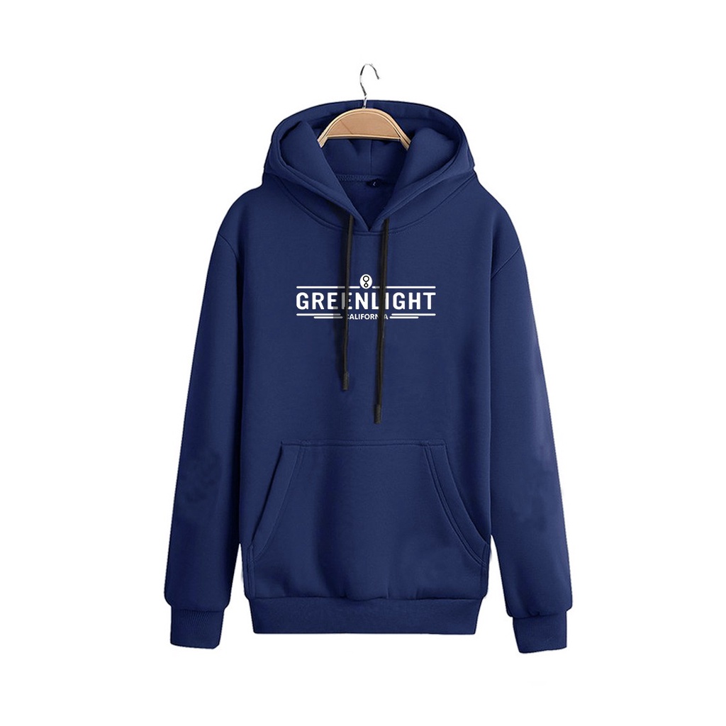 Switer Hoodie Greenlight Jumbo L - 5XL Pria Wanita / Hoodie Oversize Pria Wanita Distro