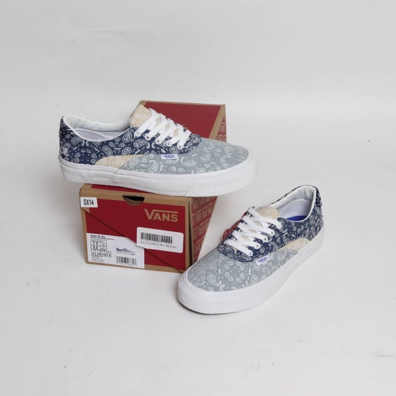 VANS ERA DENIM BLUE BANDANA 100% BNIB