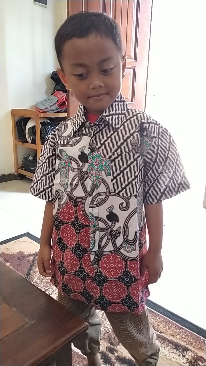 Bebas Pilih Baju Couple Batik Couple Keluarga Sania Ruffle Ori Ndoro Jowi Dnt