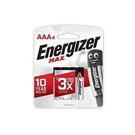 ENERGIZER POWER E92 AAA BP4 ALKALINE POWER 4S