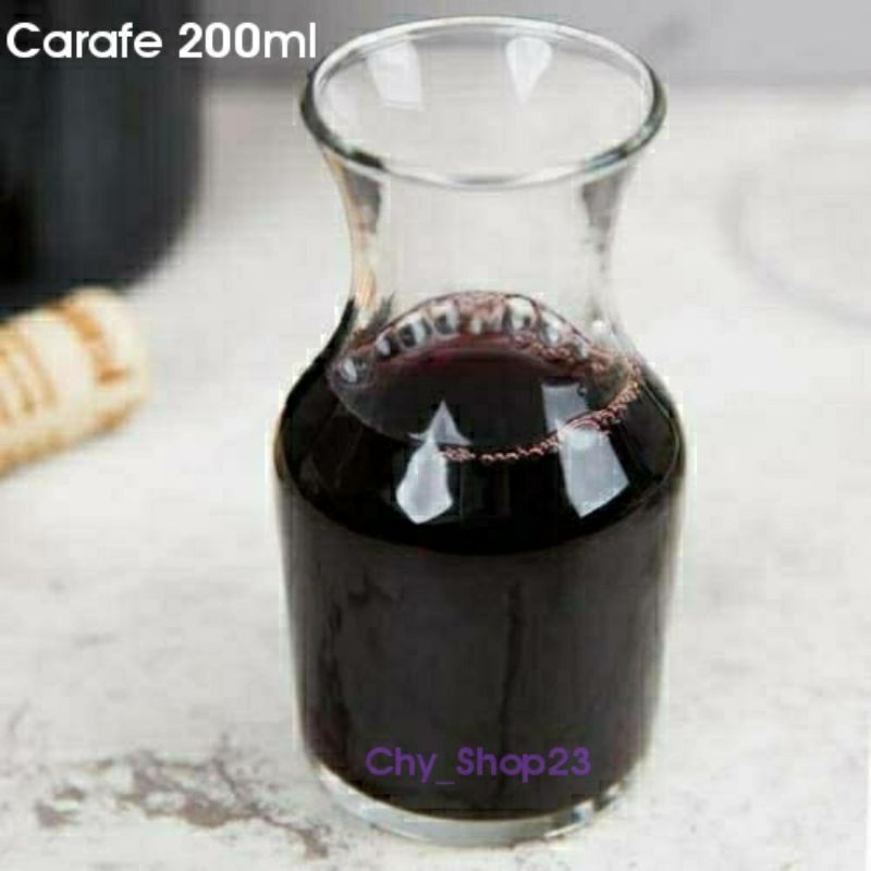 Gelas Carafe 200ml Gelas Kaca Gelas Expresso Gelas Cantik Gelas Unik Gelas Kendi Gelas Caffe