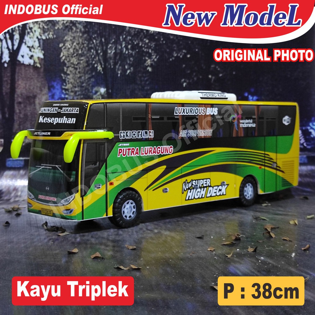 INDOBUS Miniatur Bus Bis Luragung Kesepuhan