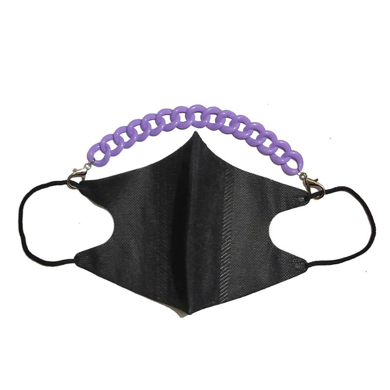 Konektor Masker Hijab Mask Connector Strap Extender Olivia Premium Acrilic Chain Rantai Akrilik