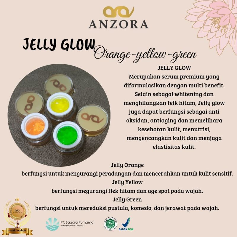 Glow Jelly Anzora/Jelly Glow Anzora