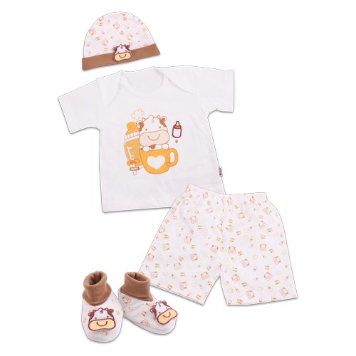 Kiddy Baju Set Bayi  / Kado Lahiran / Set Baju Lucu Bayi Free Kertas Kado Dan Ucapan