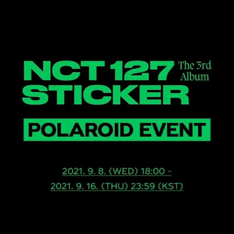 [WTS] NCT 127 POLAROID EVENT OFFICIAL ( STICKER & FAVORITE )