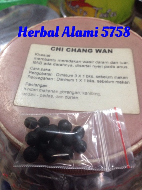 Chi Chang Wan - Obat Herbal Wasir Luar dan Dalam / Obat Wasir